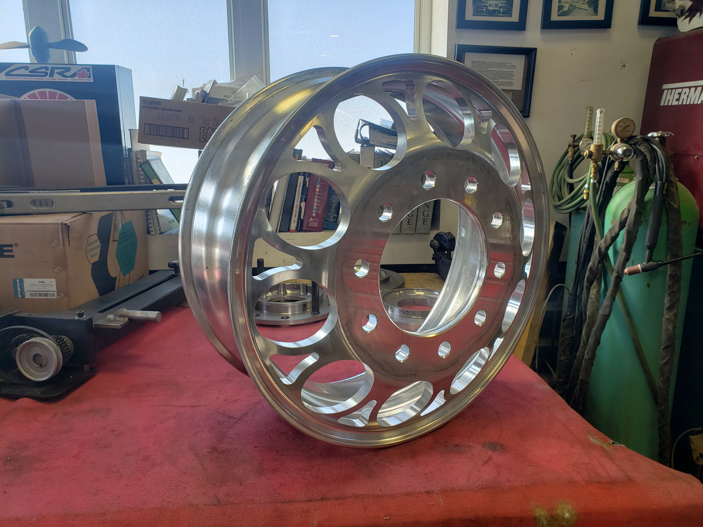 Custom CNC Wheel Machining