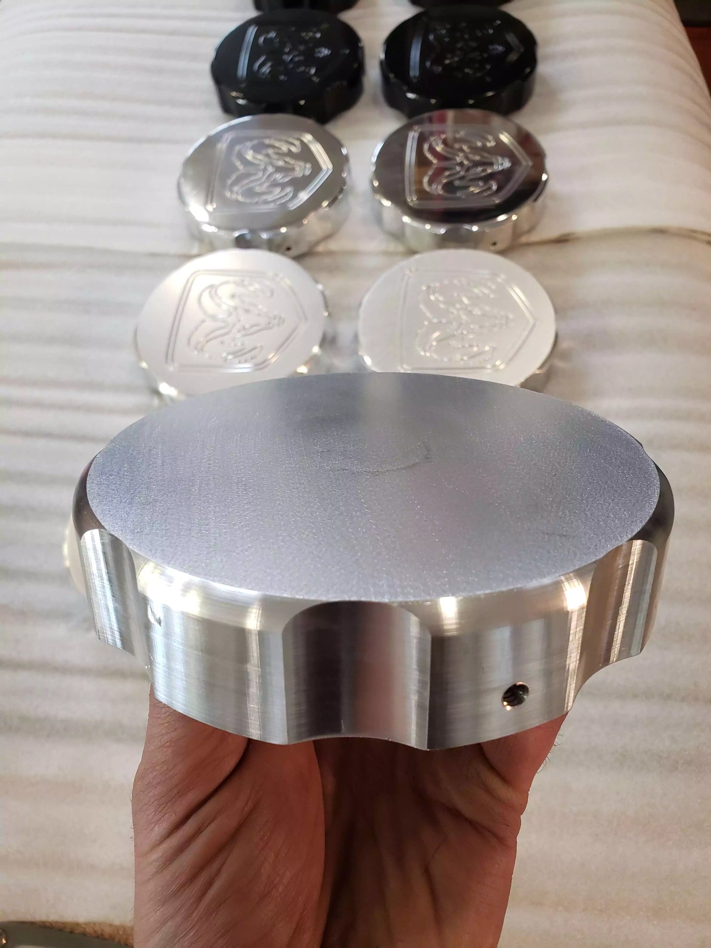 Front Axle 6-inch Center Cap for Ram 2019+, close-up
