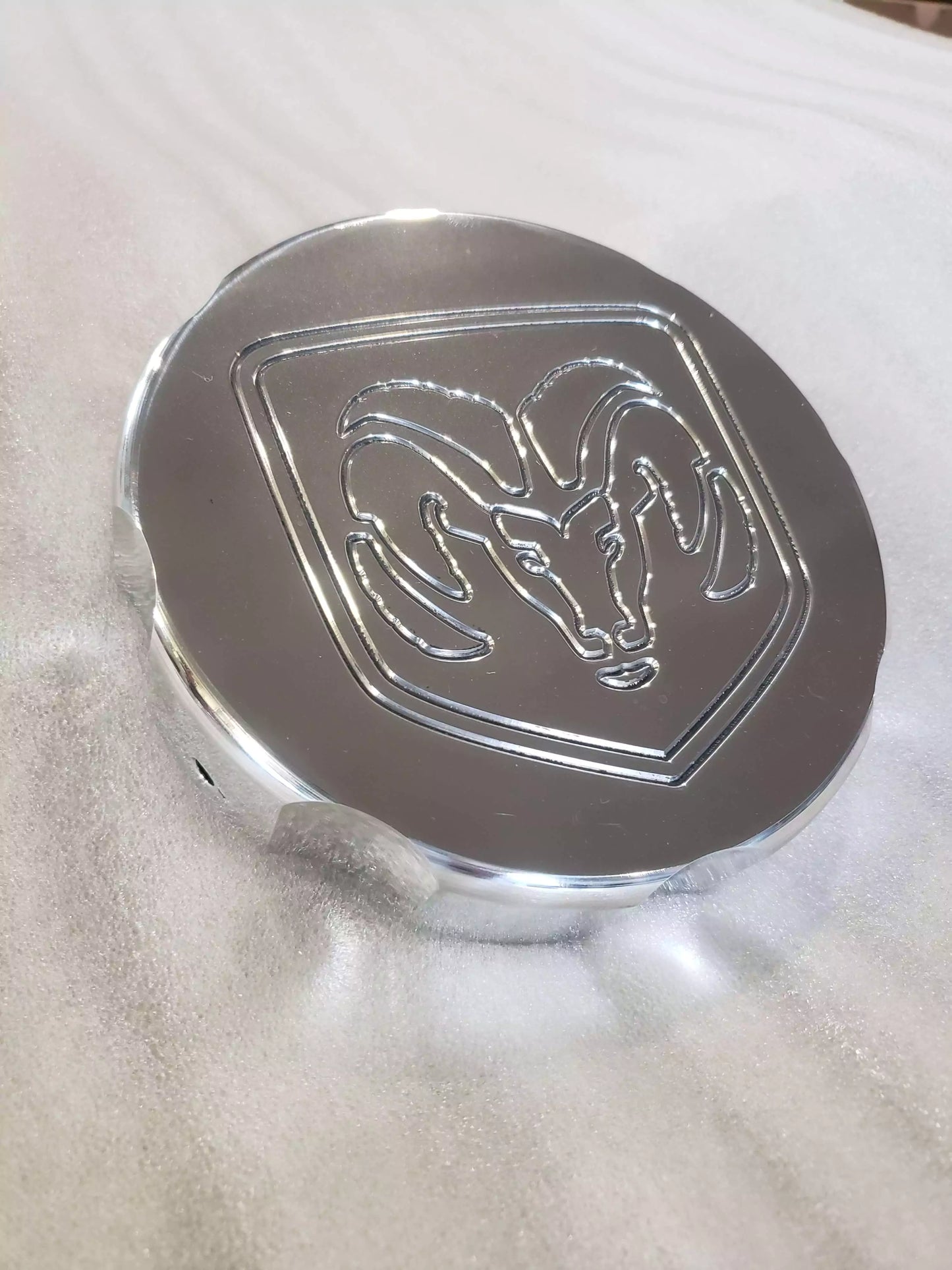 6-inch Center Cap for Ram 2019 Front Axle, with logo