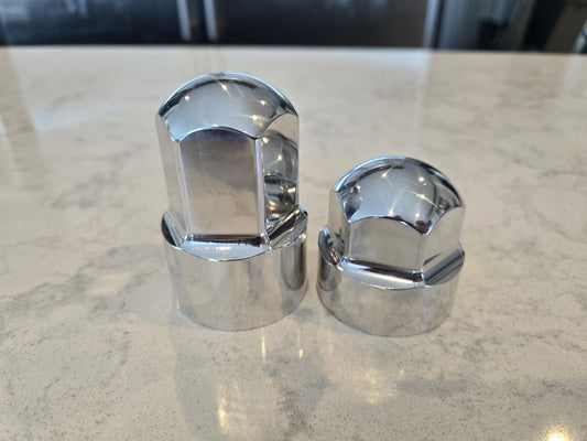 Hex Dome Lug Nut Cover Sets (2.5", 3.5")