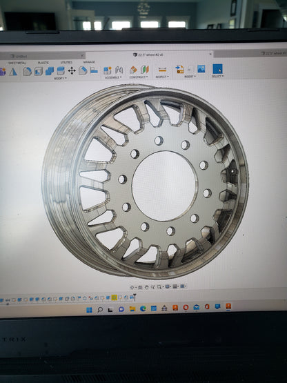 Custom CNC Wheel Machining