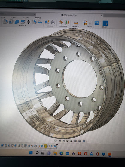 Custom CNC Wheel Machining