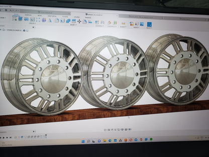 Custom CNC Wheel Machining