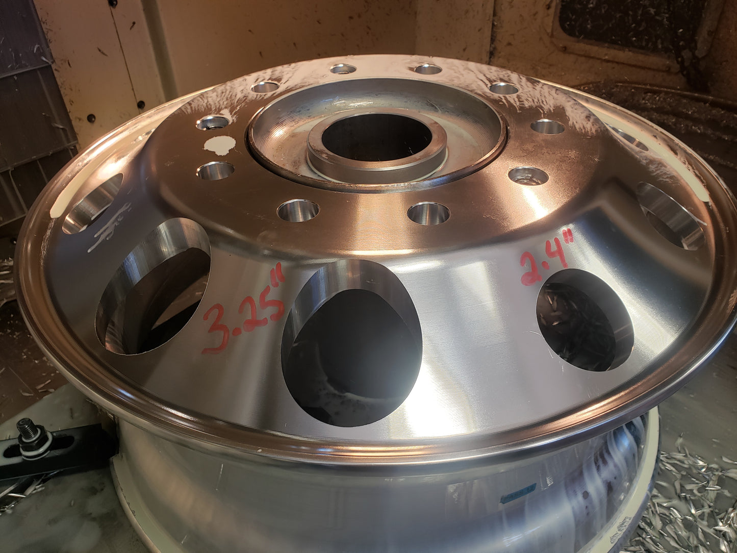 Custom CNC Wheel Machining