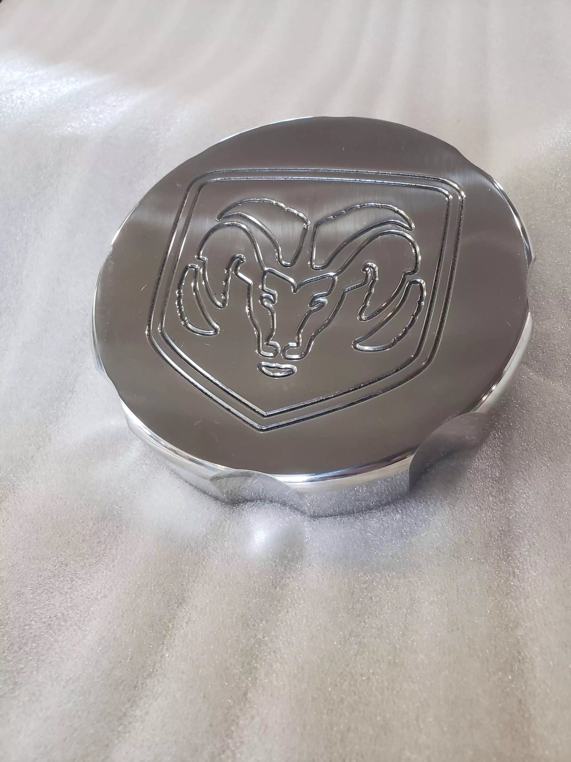 Ram 2019+ Front Axle 6-inch Center Cap, top view